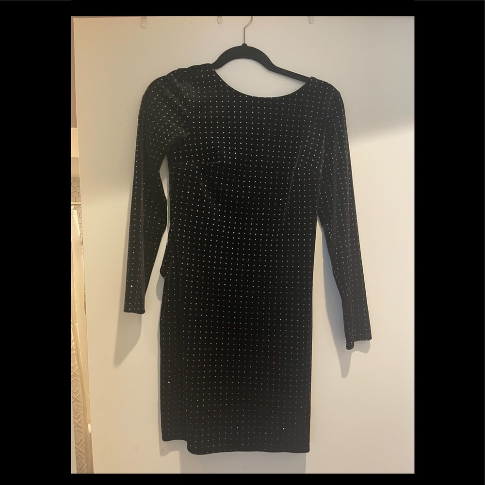 Black sparkly dress